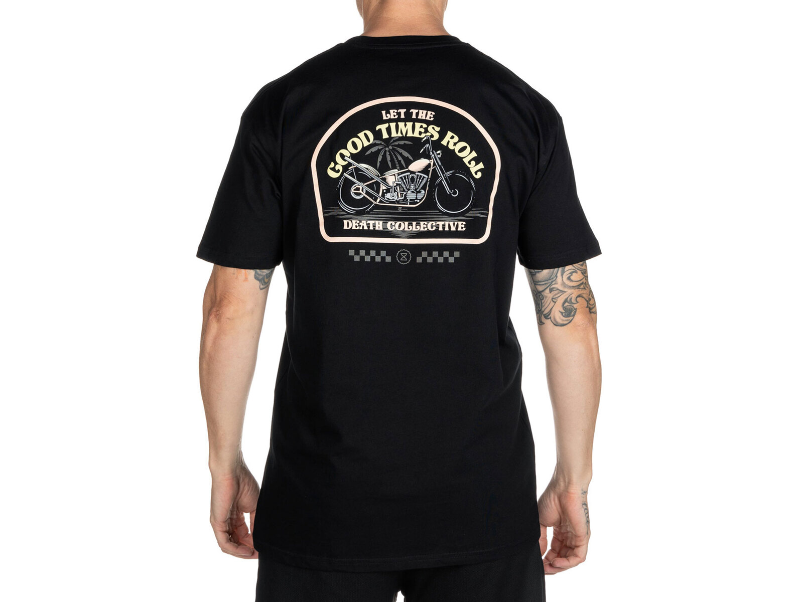 Death Collective Times T-Shirt – Black. Large