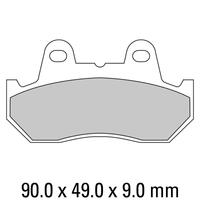 FERODO Brake Disc Pad Set - FDB538 P Platinum Compound - Non Sinter for Road or Competition