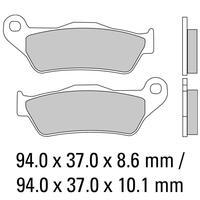 FERODO Brake Disc Pad Set - FDB2039 ST