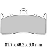 FERODO Brake Disc Pad Set - FDB2124 P Platinum Compound - Non Sinter for Road or Competition