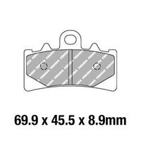 FERODO Brake Disc Pad Set - FDB2266 EF ECO Friction Compound - Non Sinter for Road