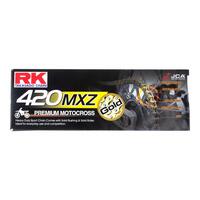 RK CHAIN 420 MXZ - 126 LINK - GOLD