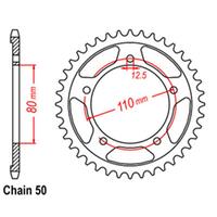 REAR SPROCKET - STEEL 43T 530P