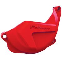 POLISPORT CLUTCH COVER PROTECTOR HONDA CRF450R 10-16 - RED
