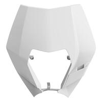 POLISPORT HEADLIGHT SURROUND KTM EXC/EXCF 08-13 - WHITE