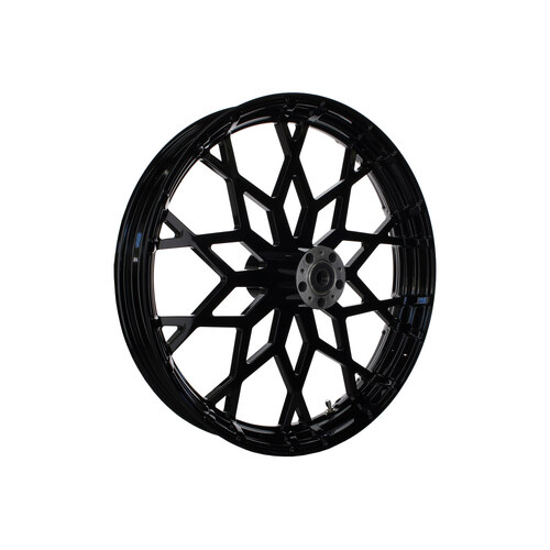 23in. x 3.75in. Marquise/Prodigy Replica Wheel – Gloss Black. Fits Touring 2008up.
