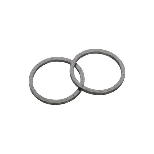 Race/Screamin Eagle Style Exhaust Gaskets – Pack of 2. Fits Big Twin 1984up & Sportster 1986-2021.