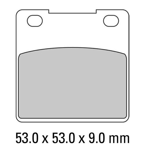 FERODO Disc  Pad Set, Sintered - FDB338 in Sinter Grip  ST  Compound